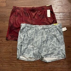 All in Motion Mens Size 3XL Shorts (two shorts)